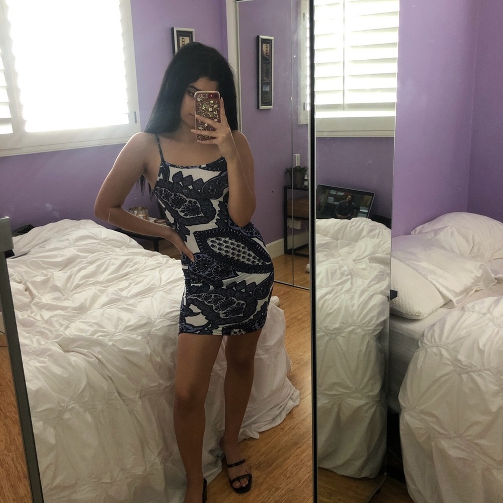 Print dress